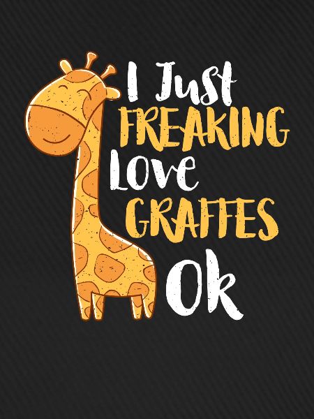 Giraffe Tierliebe