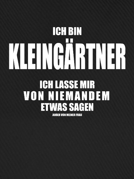 Kleingarten Kleingärtner Design