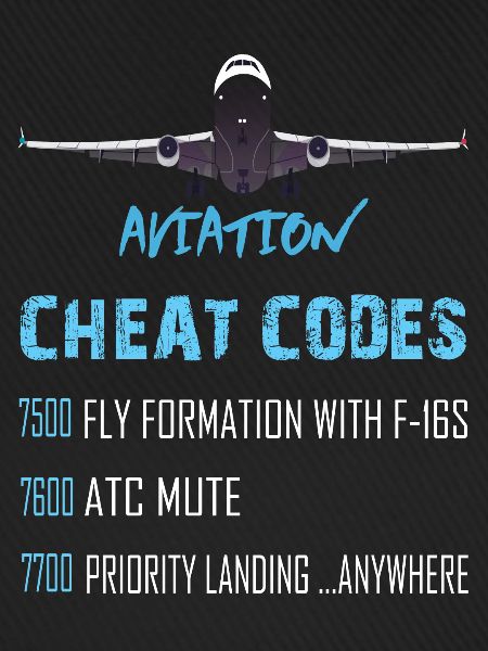 Aviation Cheat Codes
