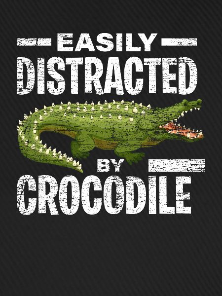 Krokodil Raubtier
