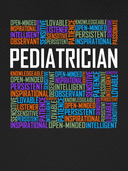 Kinderarzt Worte