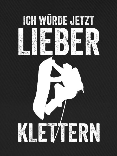 Klettern Kletterer