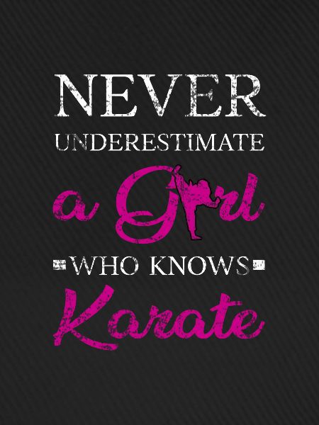 Karate Mädchen