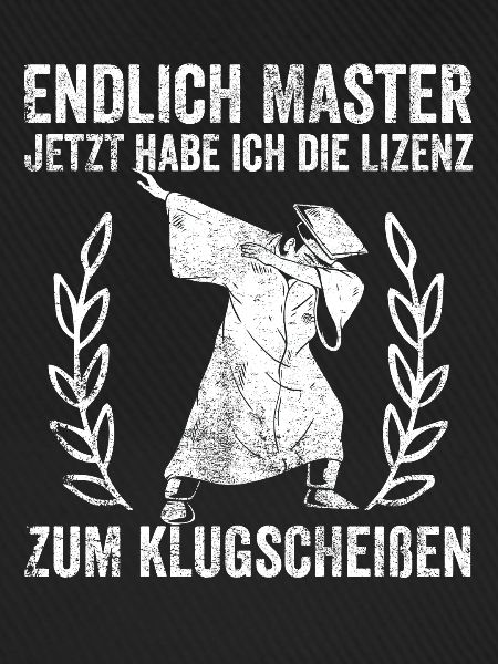 Master Student Abschlussfeier