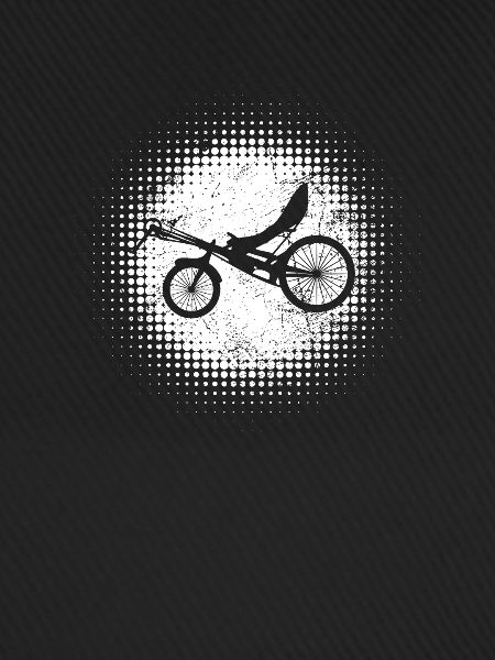Retro Liegerad Fahrrad