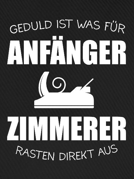 Zimmerer Zimmerei Zimmermann Geschenk