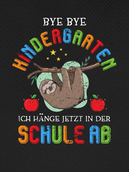 Erstklässler Schüler Faultier