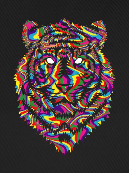 Psychedelic Tiger