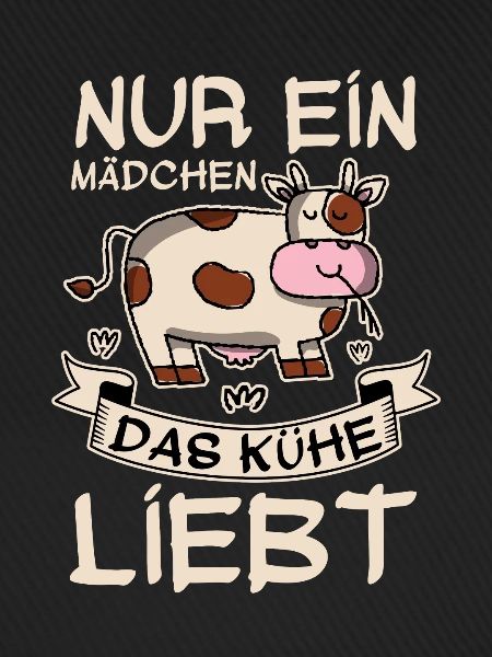 Kuh Mädchen Tiere