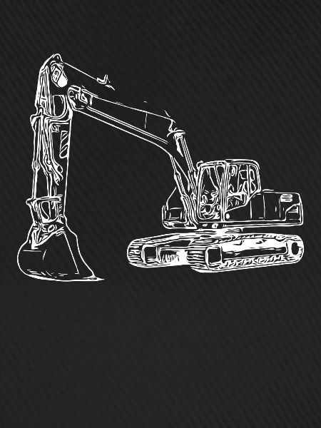 Bagger Baumaschine