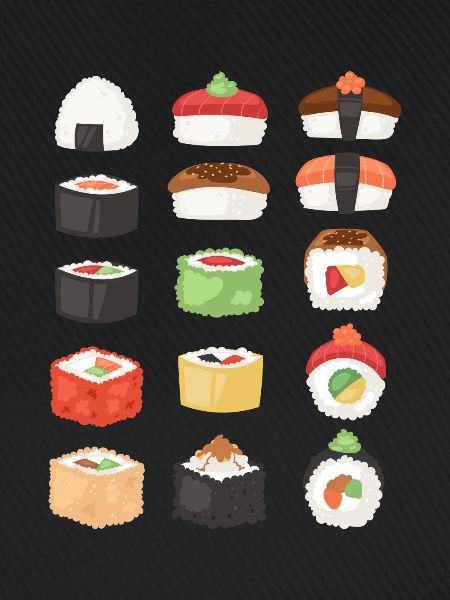 Maki Sushi Geschenkidee