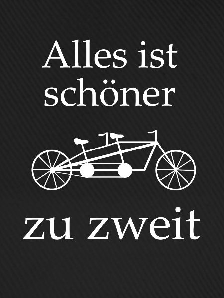 Tandem Zweisamkeit