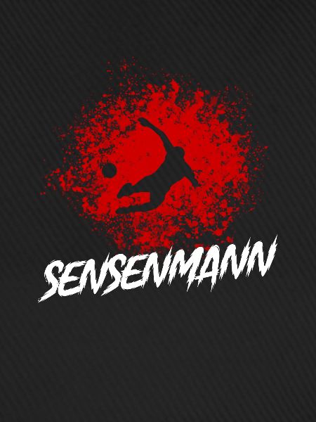 Verteidiger Grätsche Sensenmann Abwehrspieler