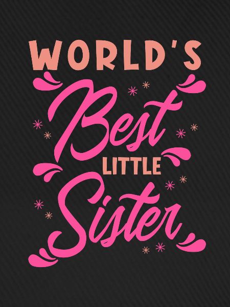Weltbeste Schwester