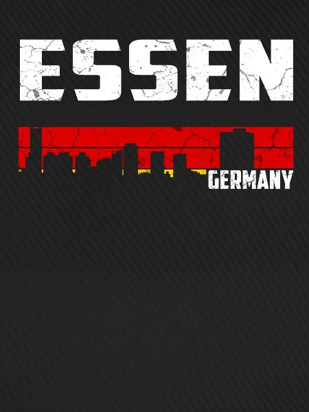 Essen Stadt Essener Skyline