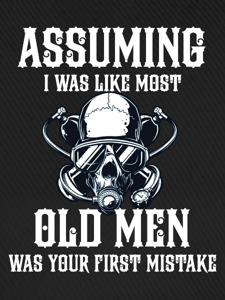 Old Men Scuba