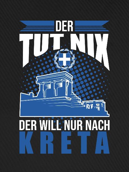Kreta Tshirt Geschenk Urlaub