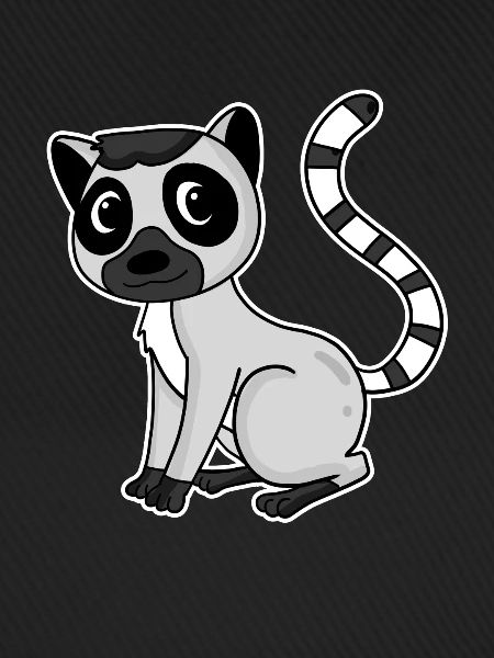 Lemur Primat Geschenk