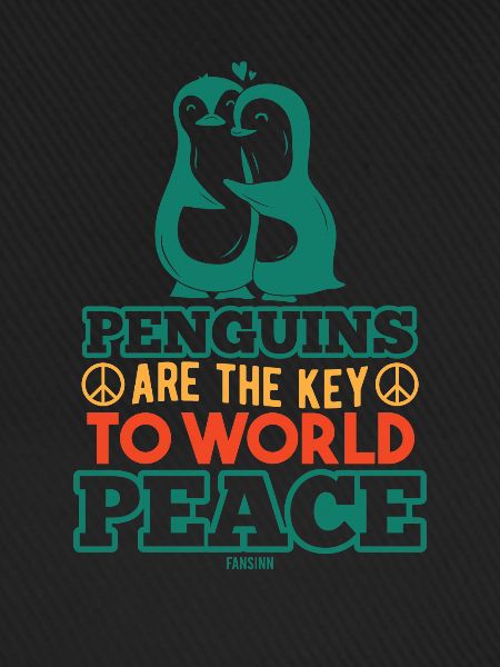 Pinguine Weltfrieden