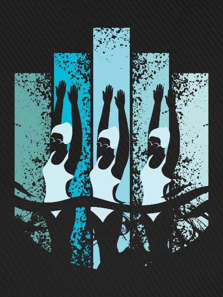synchronschwimmen Retro