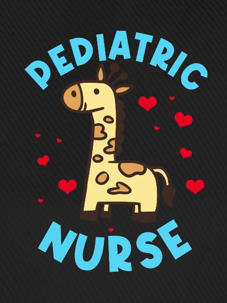 Kinderkrankenschwester Giraffe