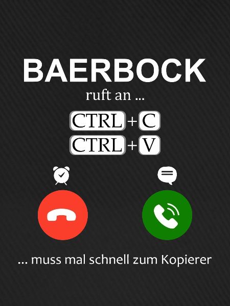Baerbock Kopierer