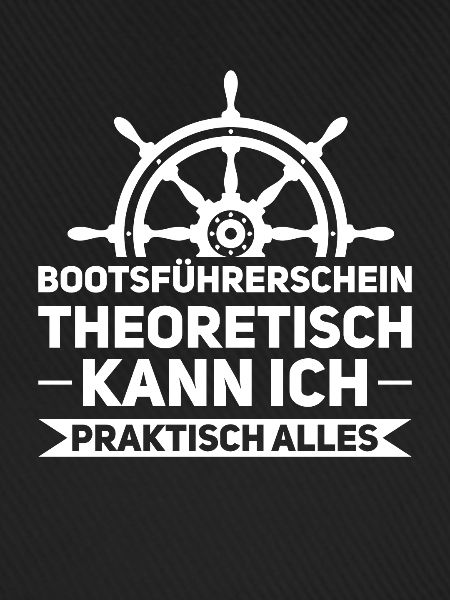 Bootsführerschein Bootsfahrer Motorboot Geschenk