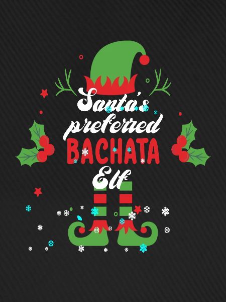 Weihnachtsgeschenk für Bachata-Tänzer Bachata
