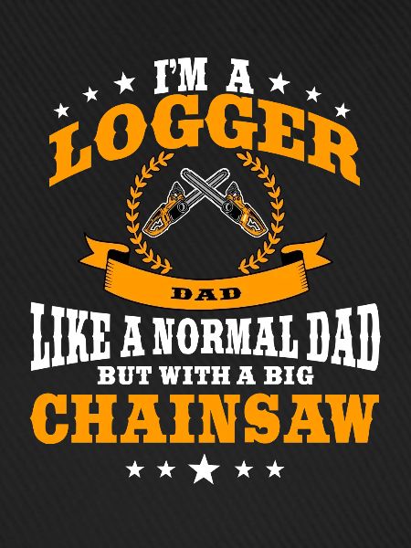 Holzfäller Papa
