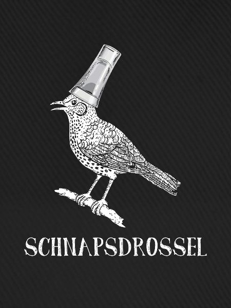 Schnapsdrossel Schnaps Party Alkohol Schnaps
