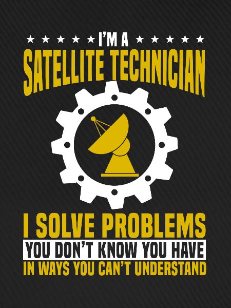 Satelliten Techniker
