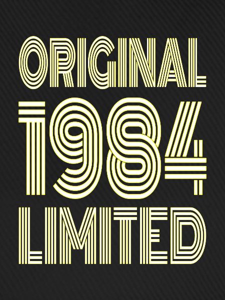 Original 1984 Limitiert
