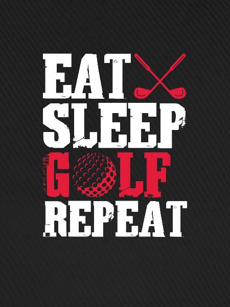 Golf Golfer Golfschläger Golfball Geschenk