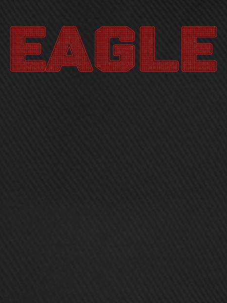 Eagle Dotted Text Design