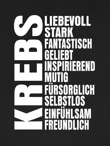 Sternzeichen Krebs