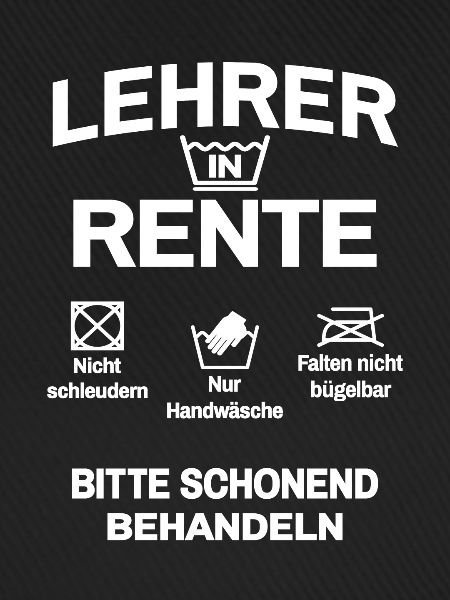 Lehrer in Rente