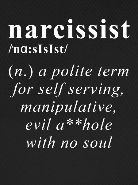 Narzisst Definition