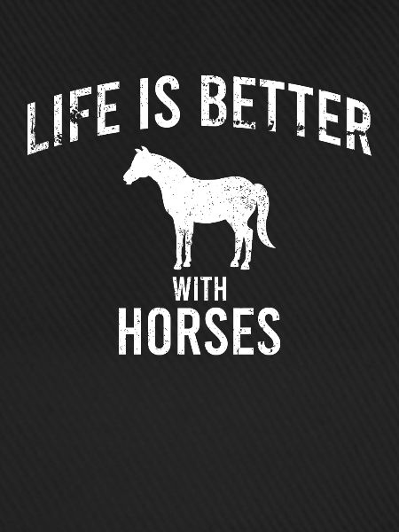 Horse Pferd Spruch