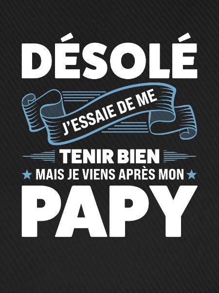 Papi Papi Famille Geschenk