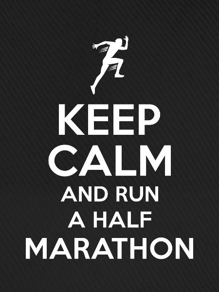 Marathon Spruch Keep Calm
