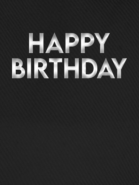 Happy Birthday