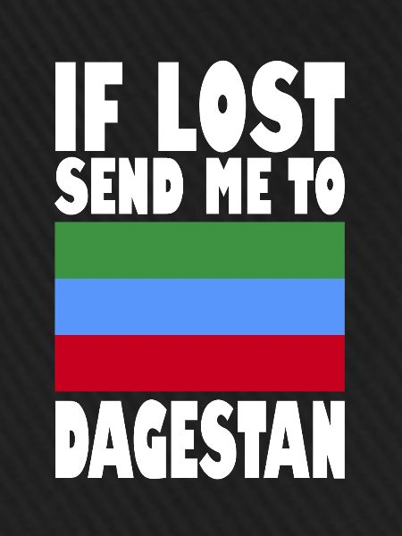 Dagestan Flagge Spruch