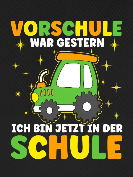 Vorschule War Gestern Schulbeginn