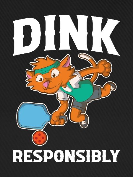 Dink Responsibly Pickleball Pickleball Geschenk