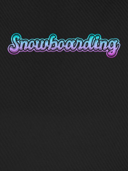 Snowboarding