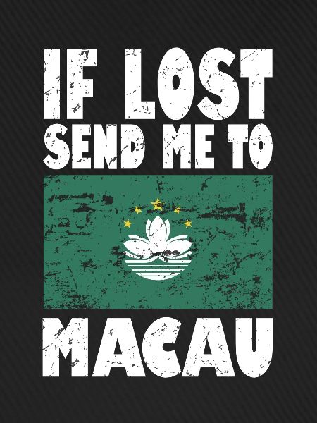 Macau Flagge Spruch