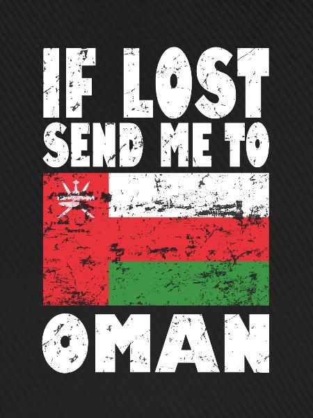 Oman Flagge Spruch