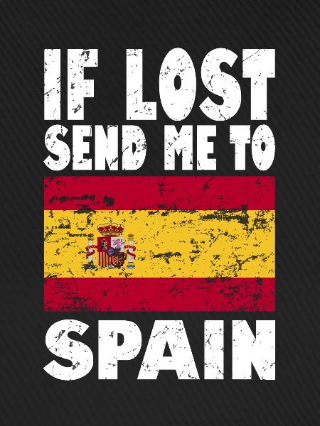 Spanien Flagge Spruch