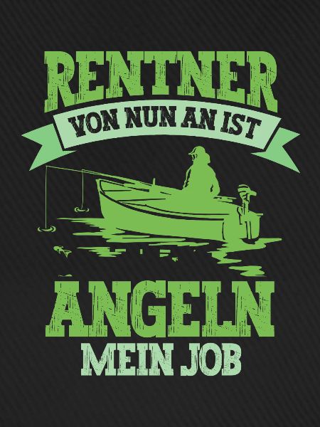 Angeln Angler Rentner