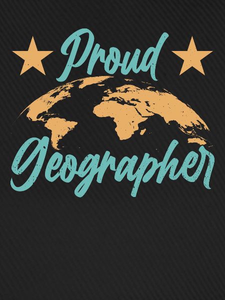 Stolzer Geograph Geographie Geographiestudent